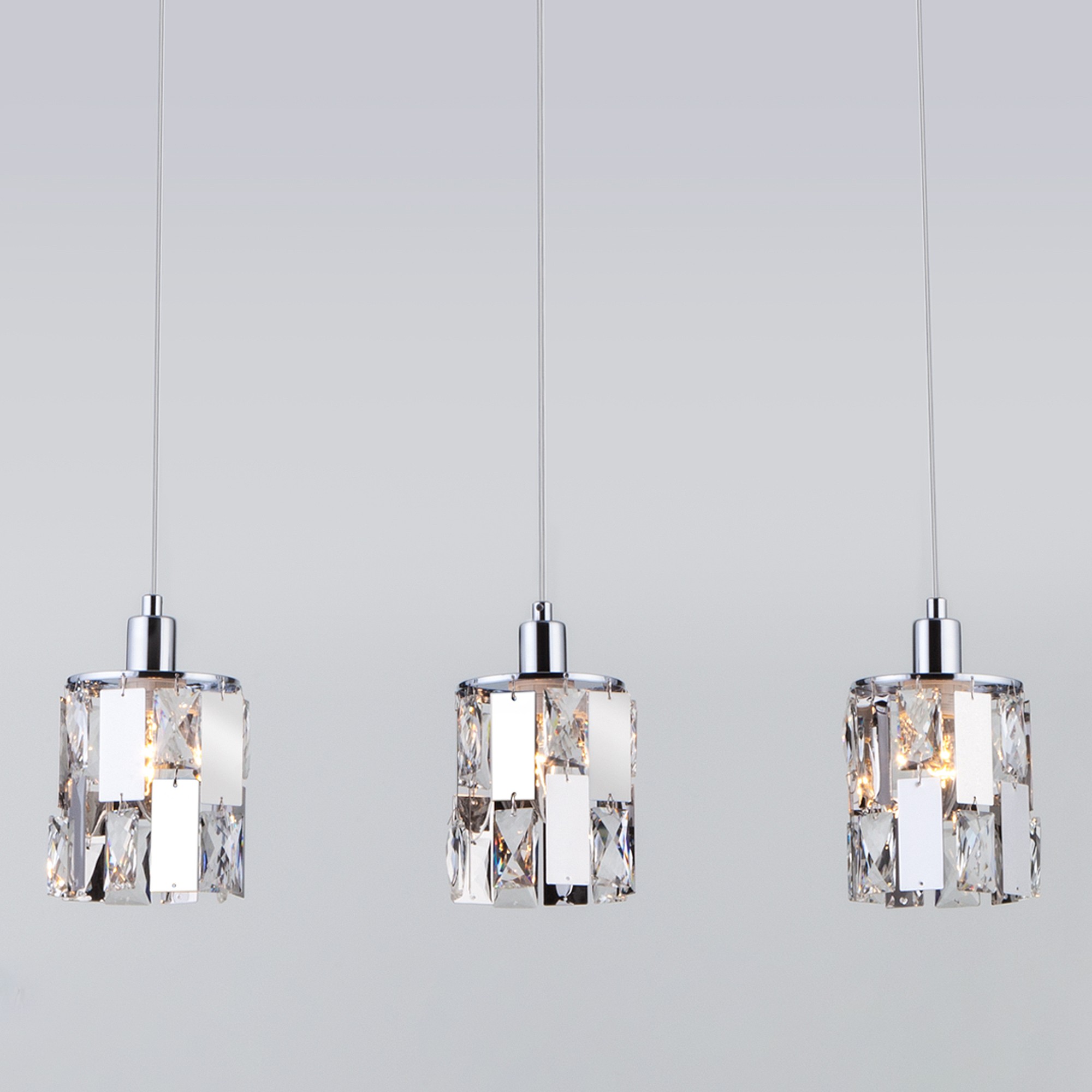 Светильник подвесной Eurosvet Scoppio 50101/3 хром