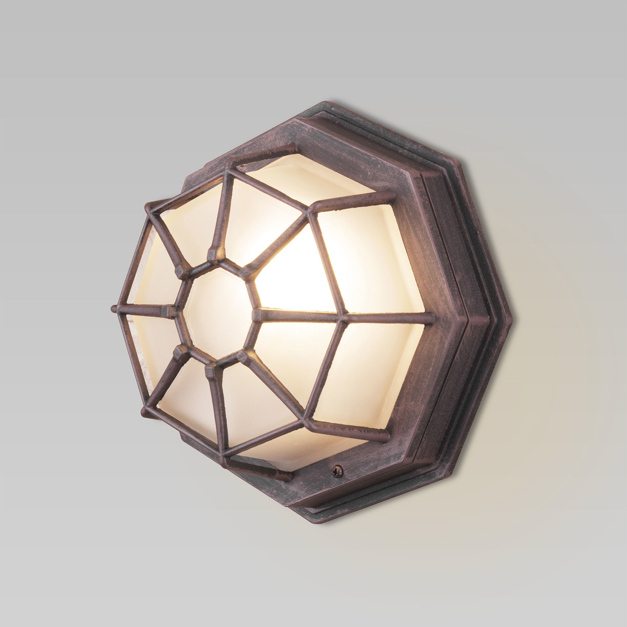 Уличный настенный светильник Elektrostandard Telarana Telarana S капучино (GL 1023D)