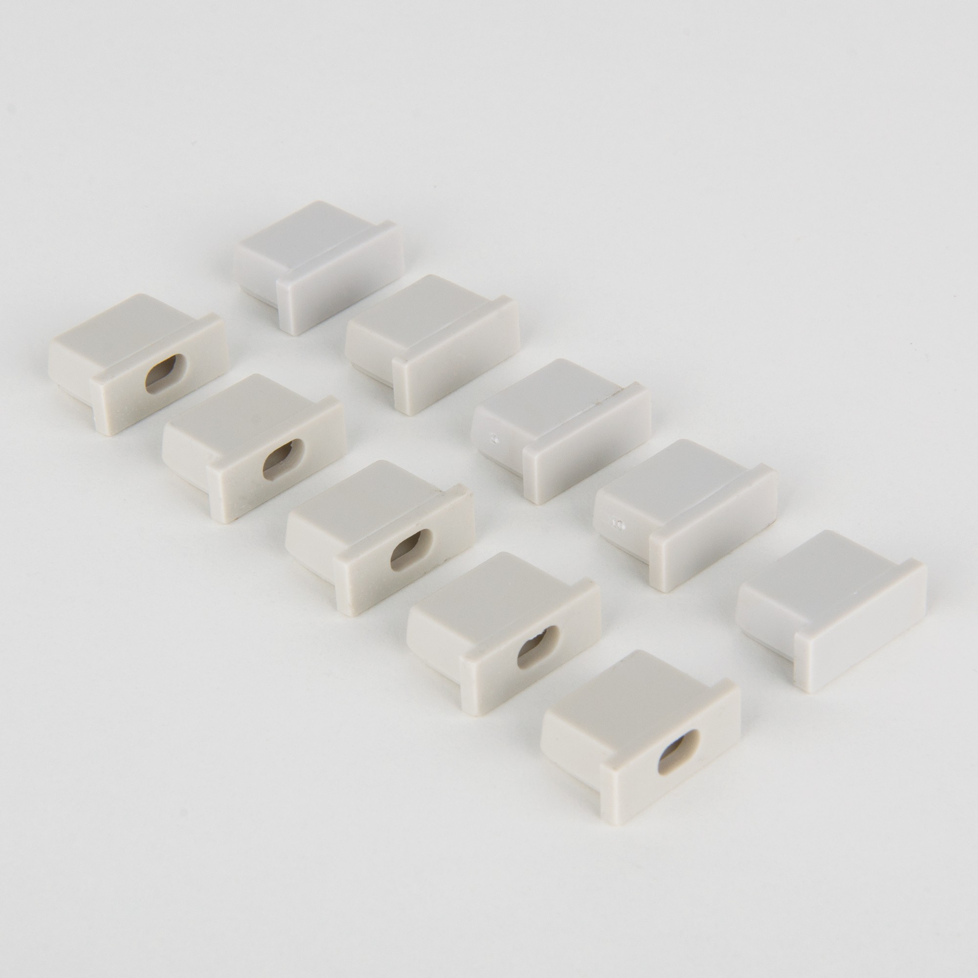 Профиль Elektrostandard ZLL ZLL-2-ALP006 Заглушки для накладного алюм. профиля для LED ленты (11mm) (компл. 5 пар)