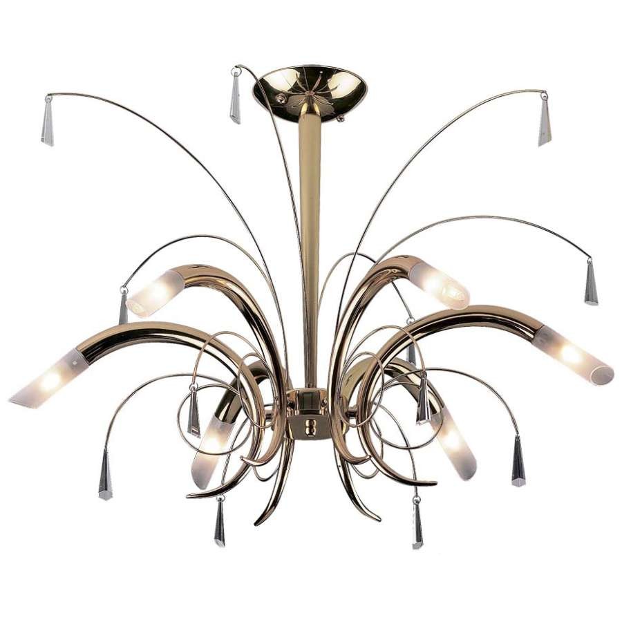 Потолочная люстра Odeon Light Davida 1615/6