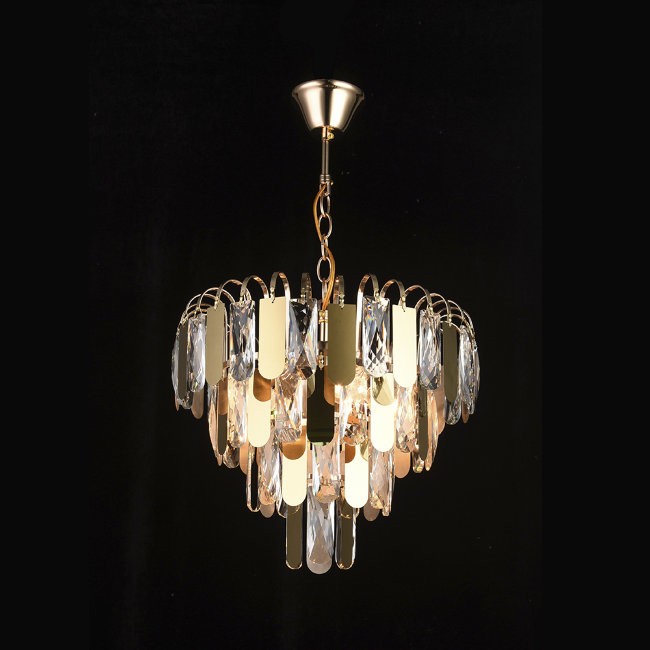 Подвесная хрустальная люстра Дарси Wedo Light 70632.01.01.04