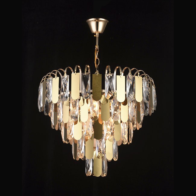 Подвесная хрустальная люстра Дарси Wedo Light 70632.01.01.06