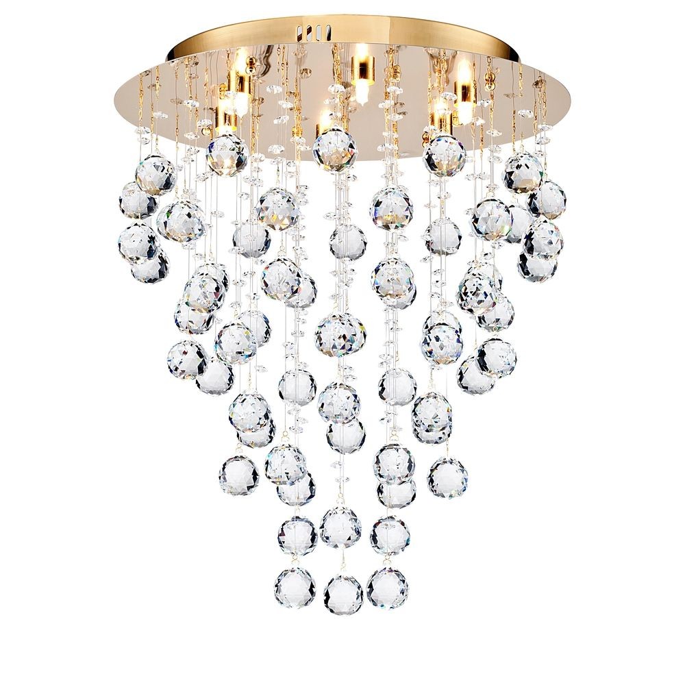 Потолочная люстра Maytoni Rockfall MOD207-45-G