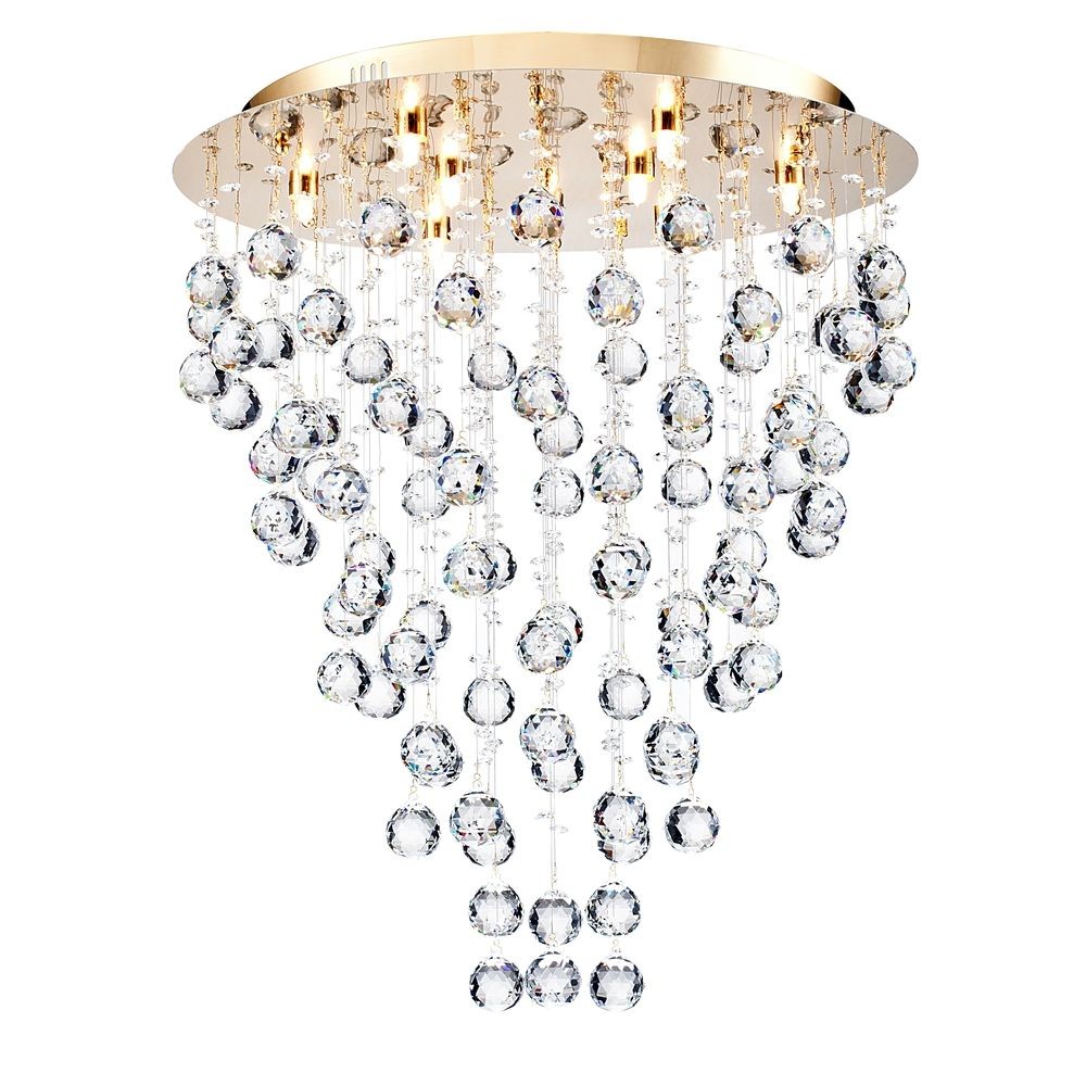 Потолочная люстра Maytoni Rockfall MOD207-55-G