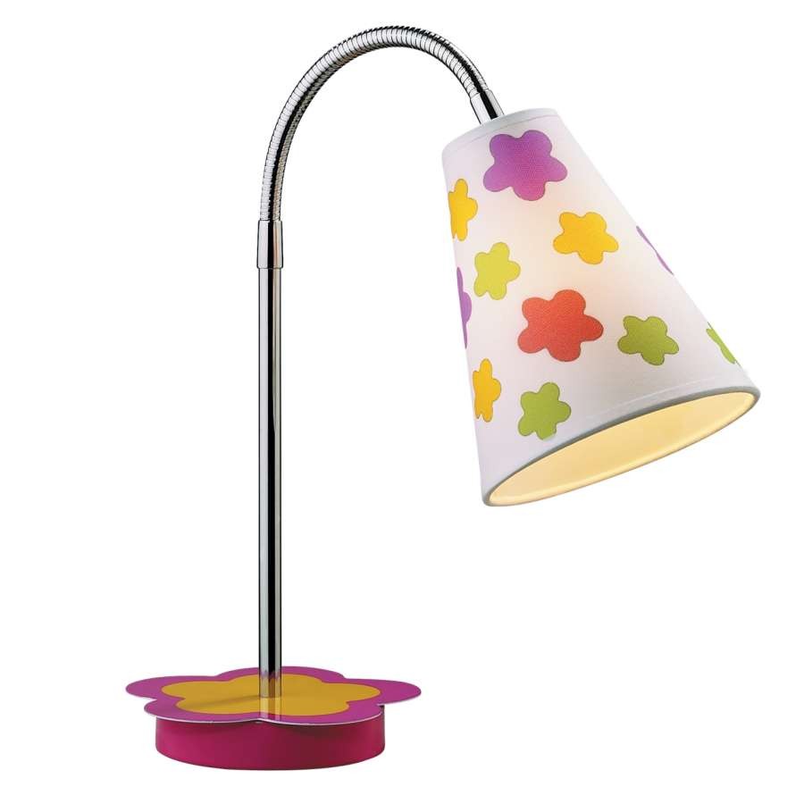 Разноцветная настольная лампа Flau 2280/1T Odeon Light