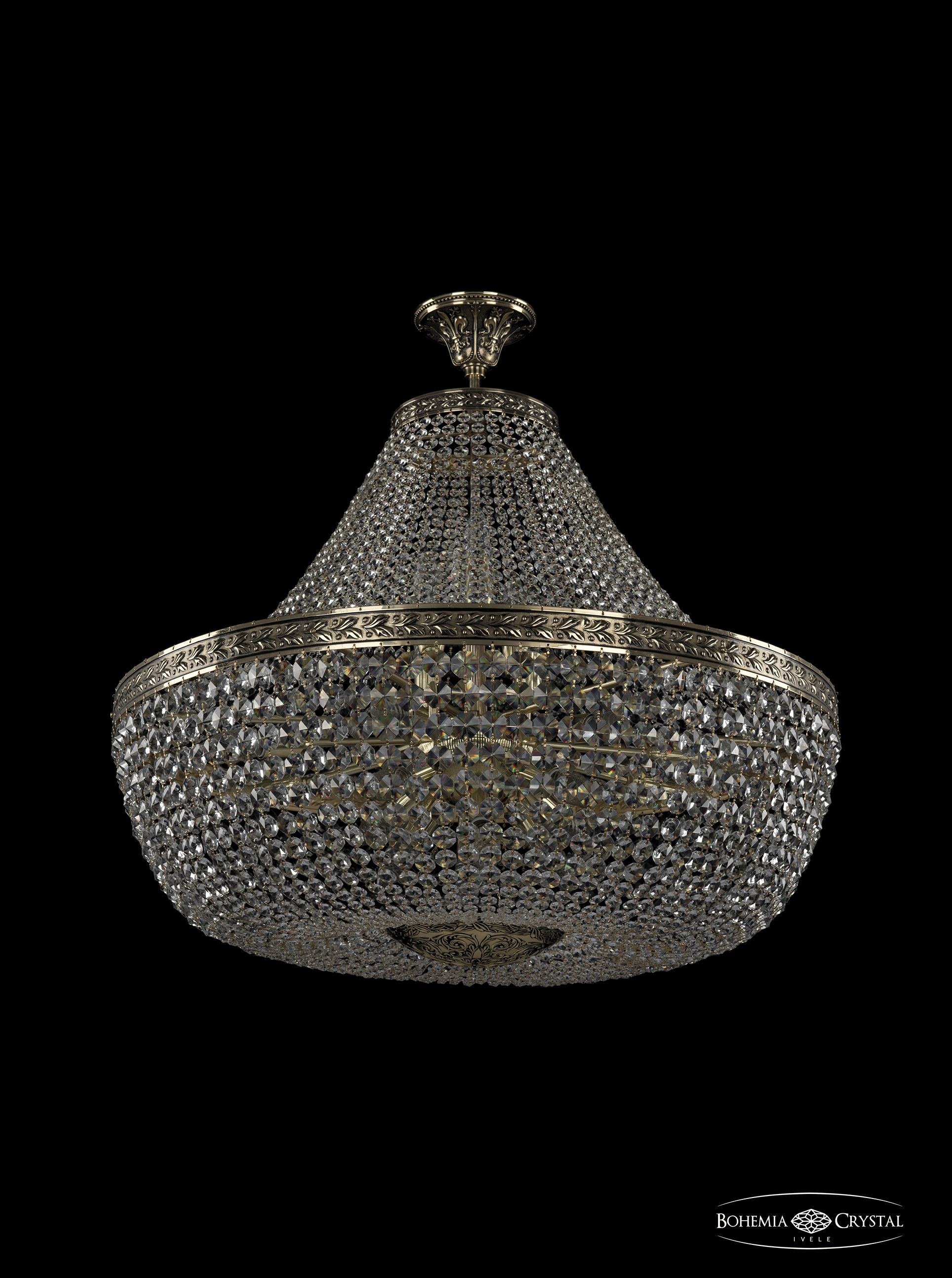 Потолочная хрустальная люстра Bohemia 1911 19111/H1/80IV GB