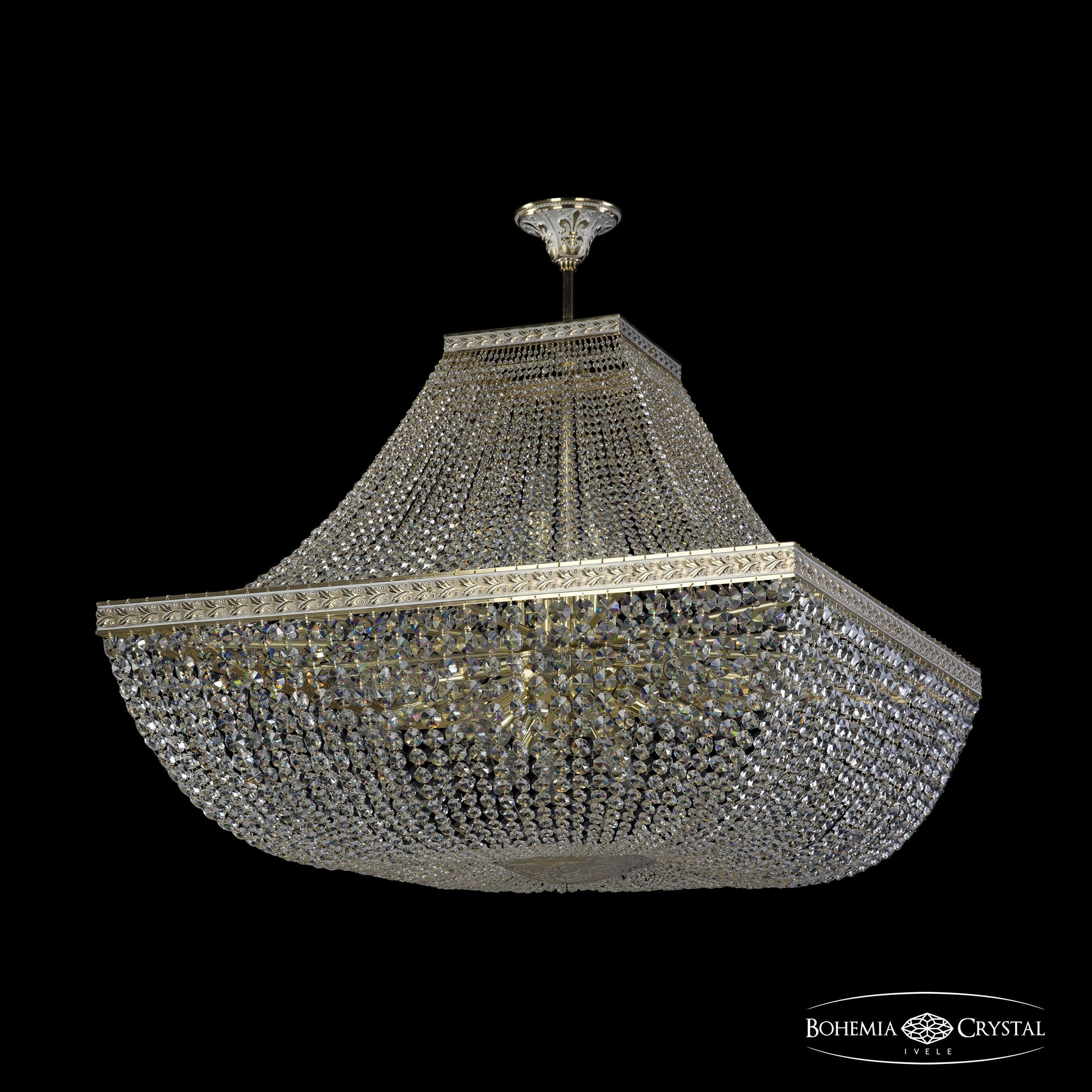 Потолочная хрустальная люстра Bohemia 1911 19112/H1/90IV GW