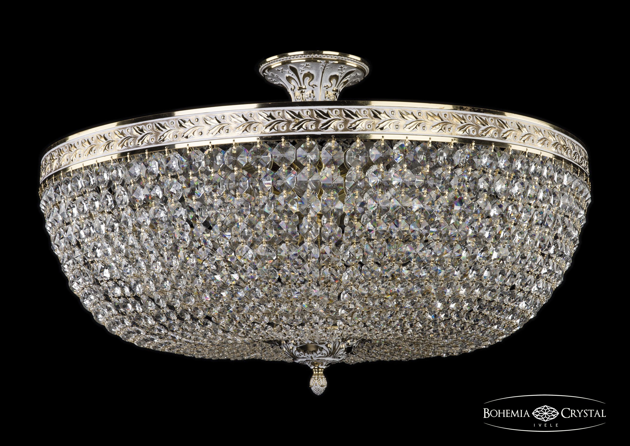 Потолочная хрустальная люстра Bohemia 1915 19151/70IV GW C1