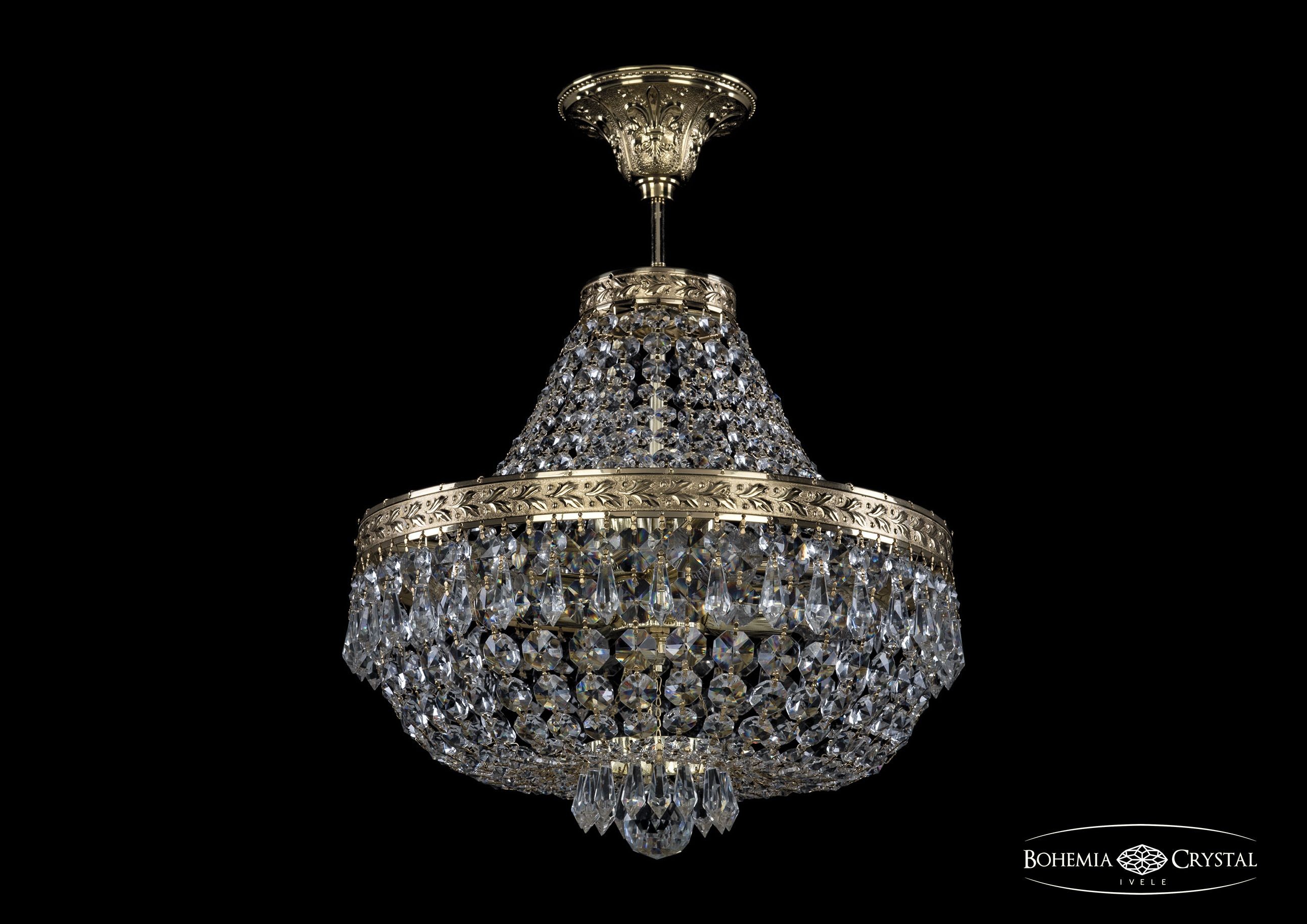 Потолочная хрустальная люстра Bohemia 1927 19271/H1/35IV GW