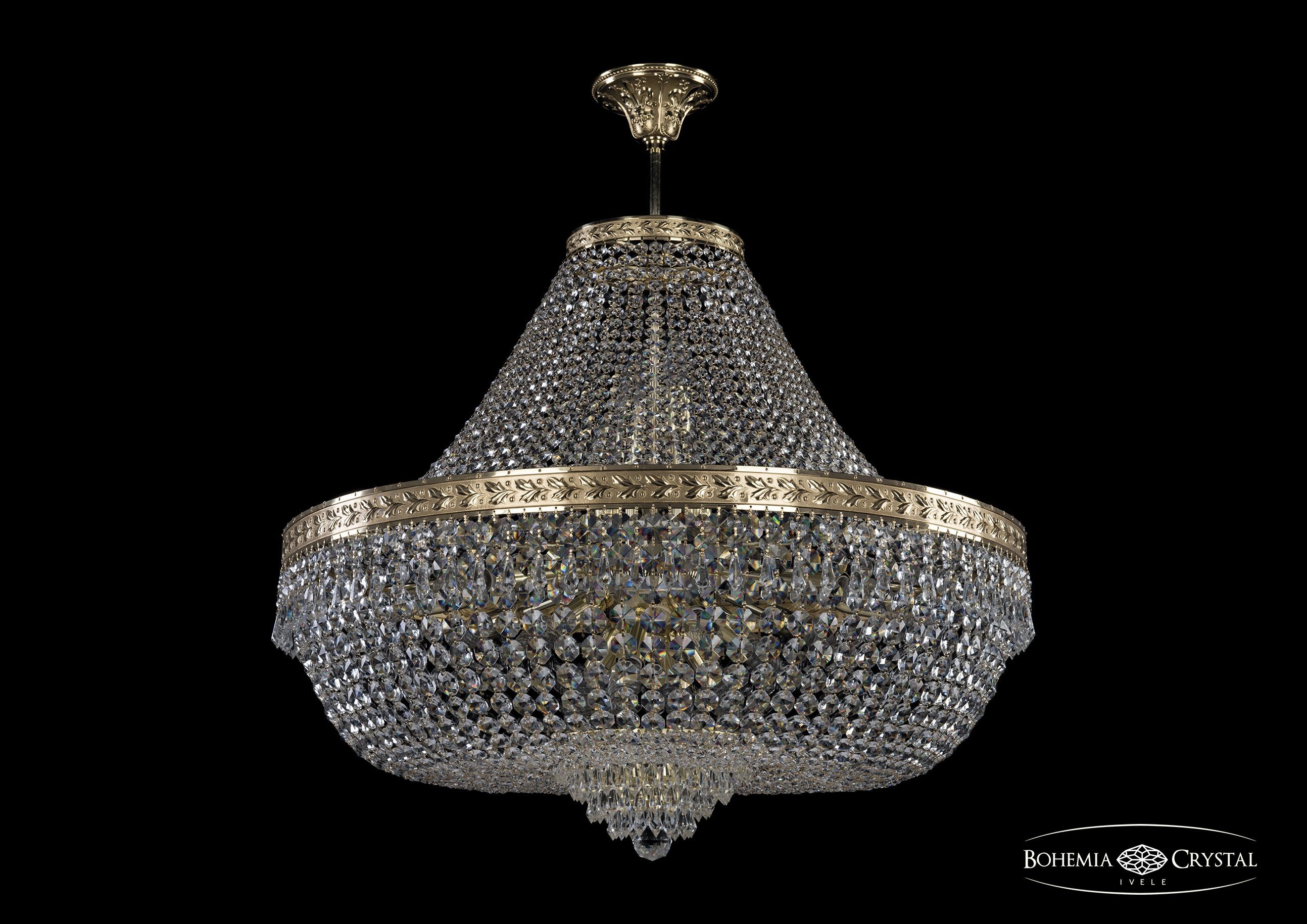 Потолочная хрустальная люстра Bohemia 1927 19271/H1/80IV G