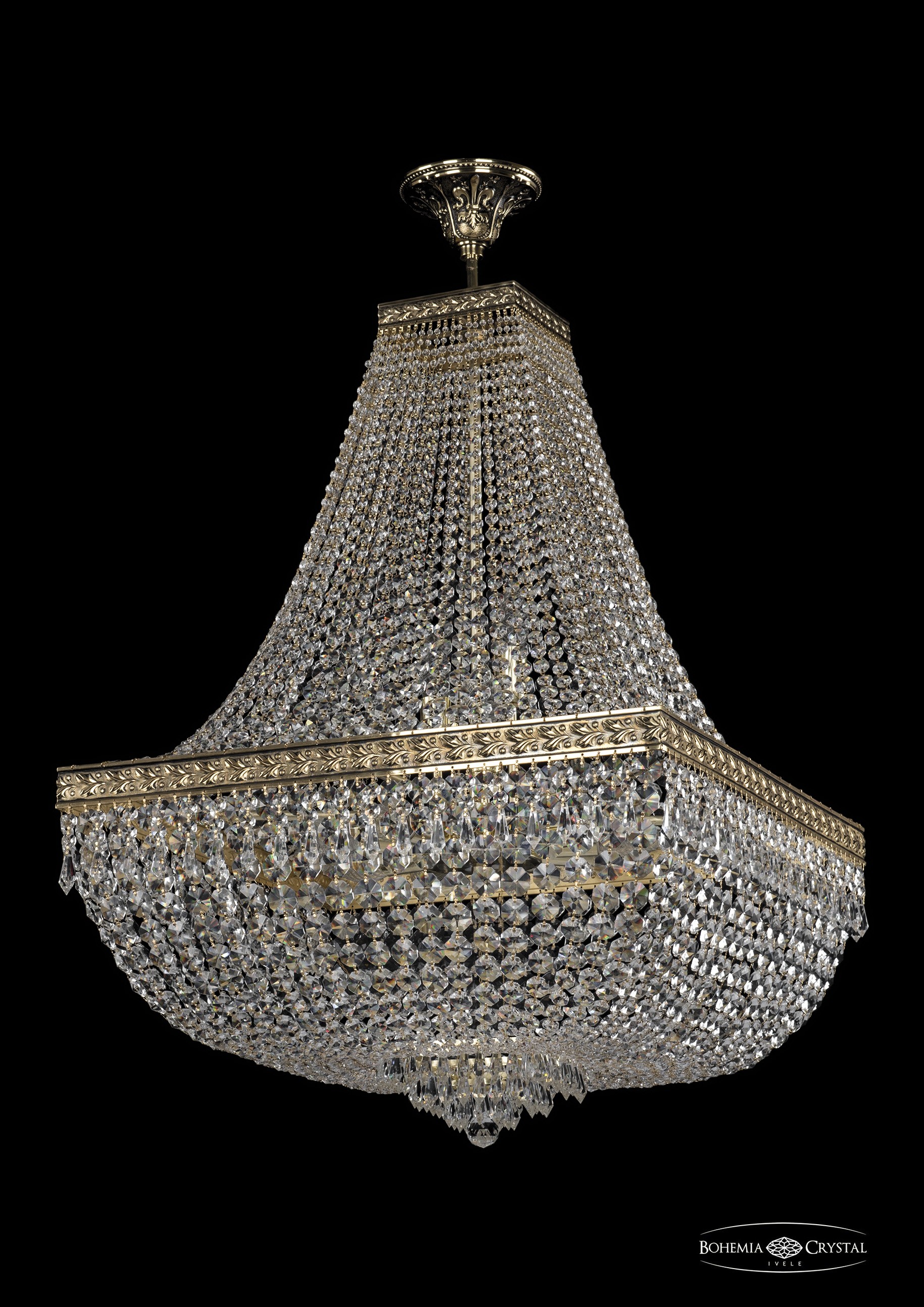 Потолочная хрустальная люстра Bohemia 1927 19272/H2/60IV GB