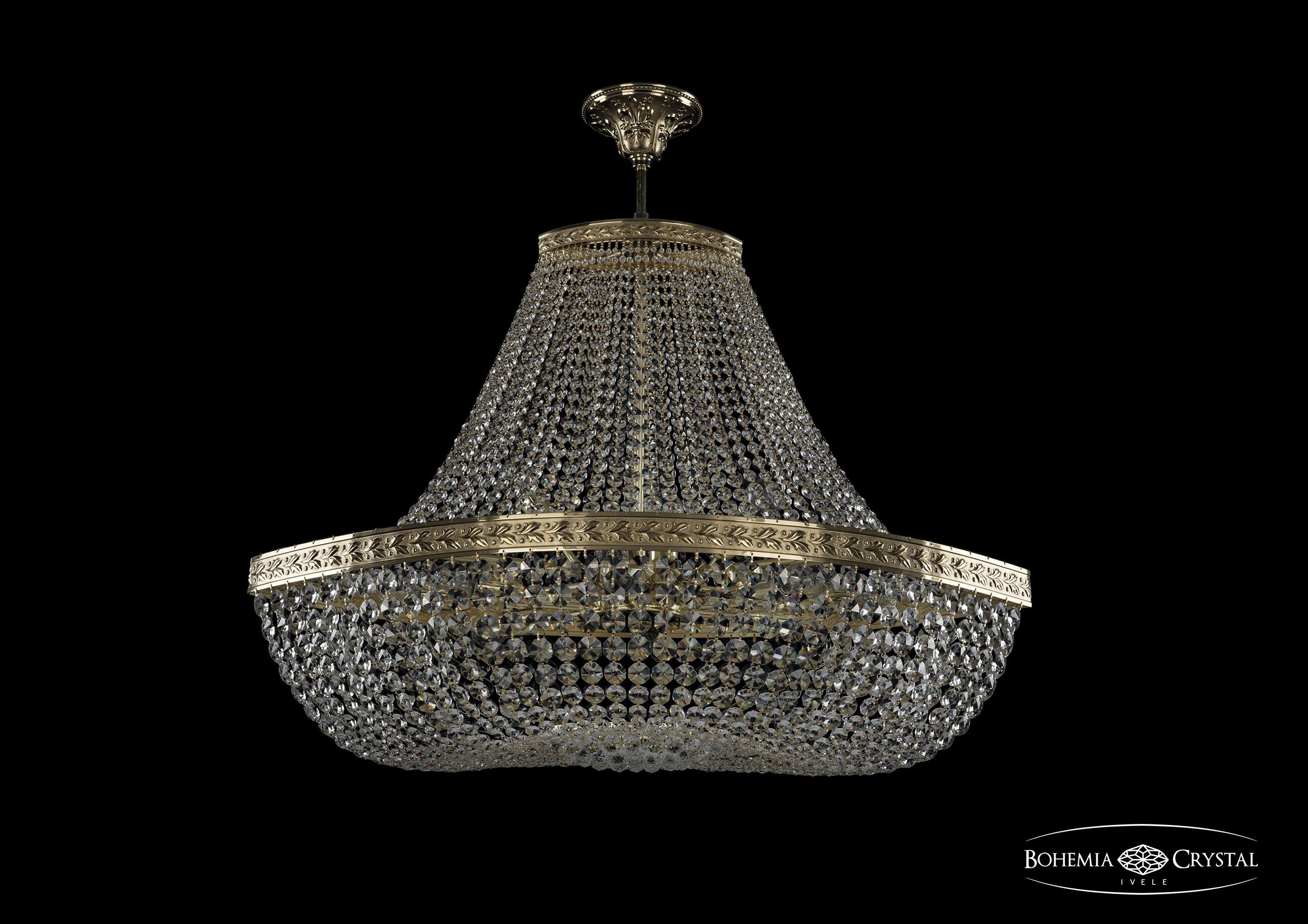 Потолочная хрустальная люстра Bohemia 1928 19283/H1/90IV G