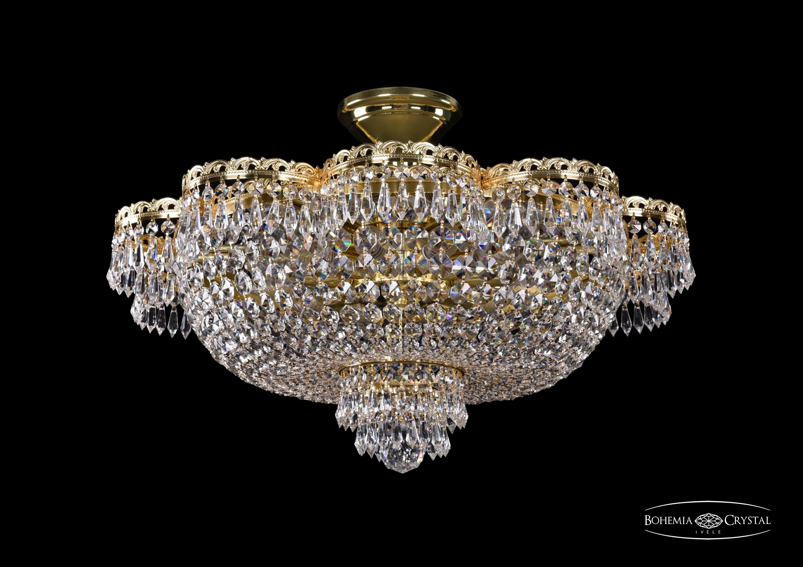 Потолочная хрустальная люстра Bohemia 1930 19301/65JB G
