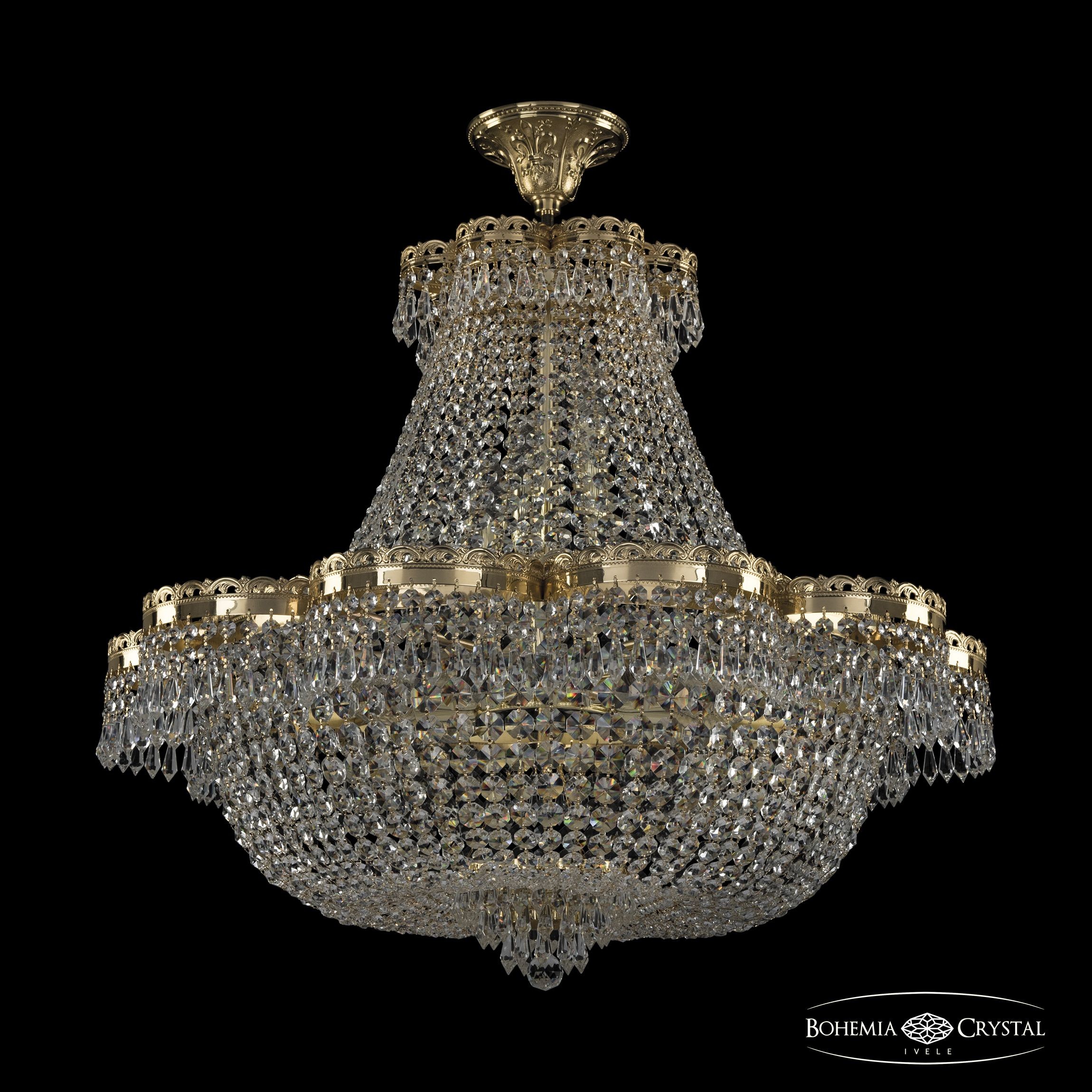 Потолочная хрустальная люстра Bohemia 1930 19301/H1/75JB G