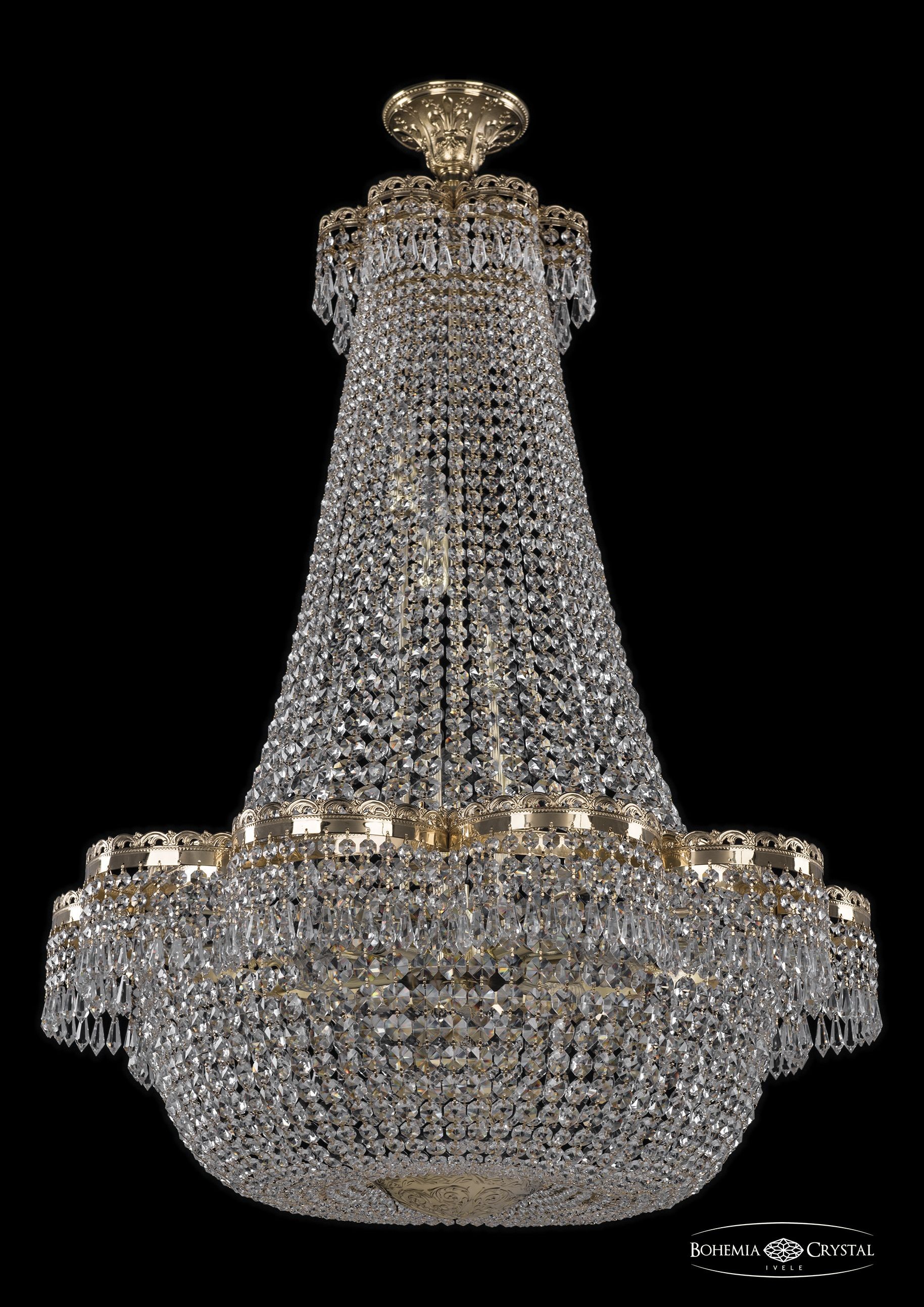 Потолочная хрустальная люстра Bohemia 1931 19311/H2/75JB G