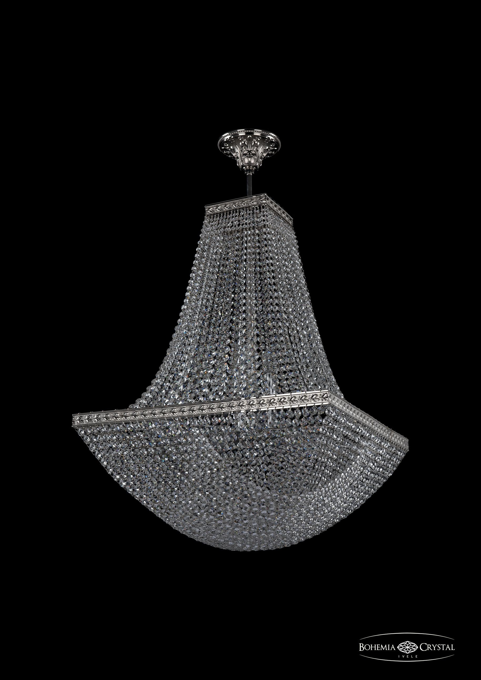 Потолочная хрустальная люстра Bohemia 1932 19322/H2/55IV Ni