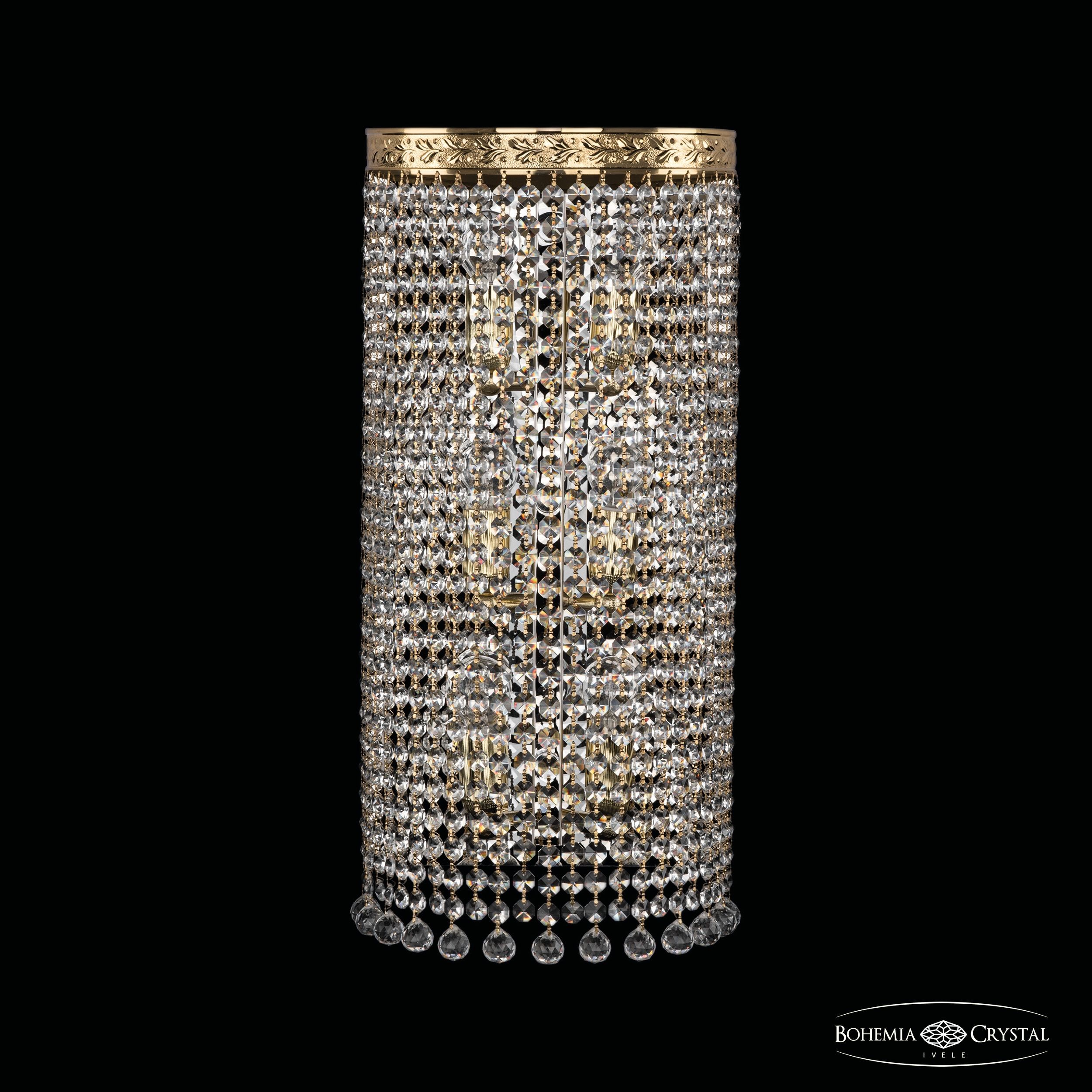 Настенное бра Bohemia 8340 83401B/25IV-50 G Balls