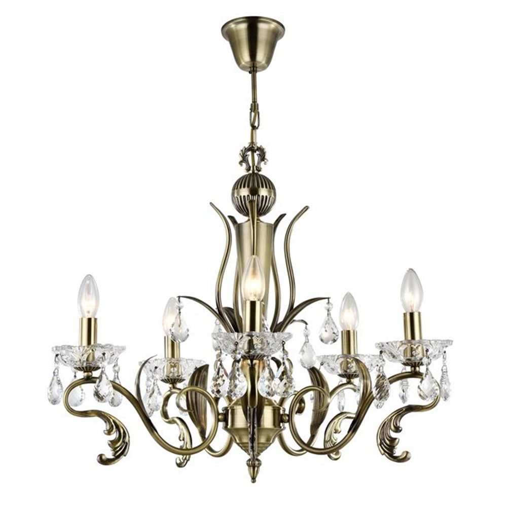 Подвесная люстра Maytoni Astron CL0018-05-R