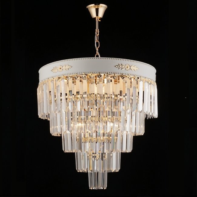 Подвесная хрустальная люстра Розабелла Wedo Light 70651.01.10.08