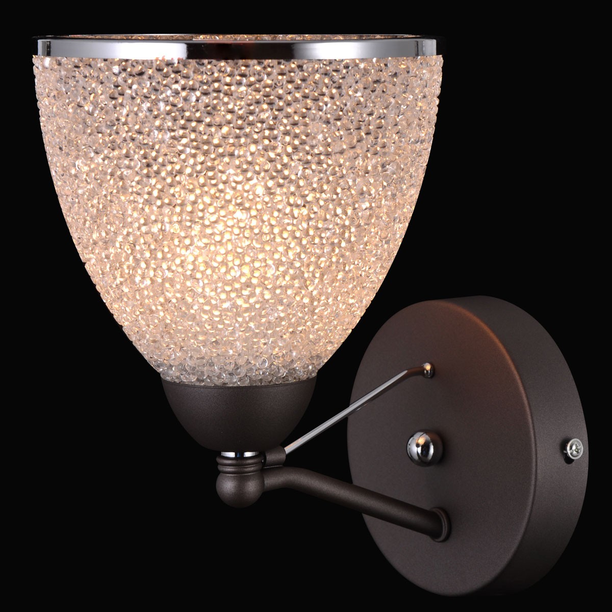 Настенное бра Natali Kovaltseva Chambery Chambery 75113-1W GRAY, CHROME