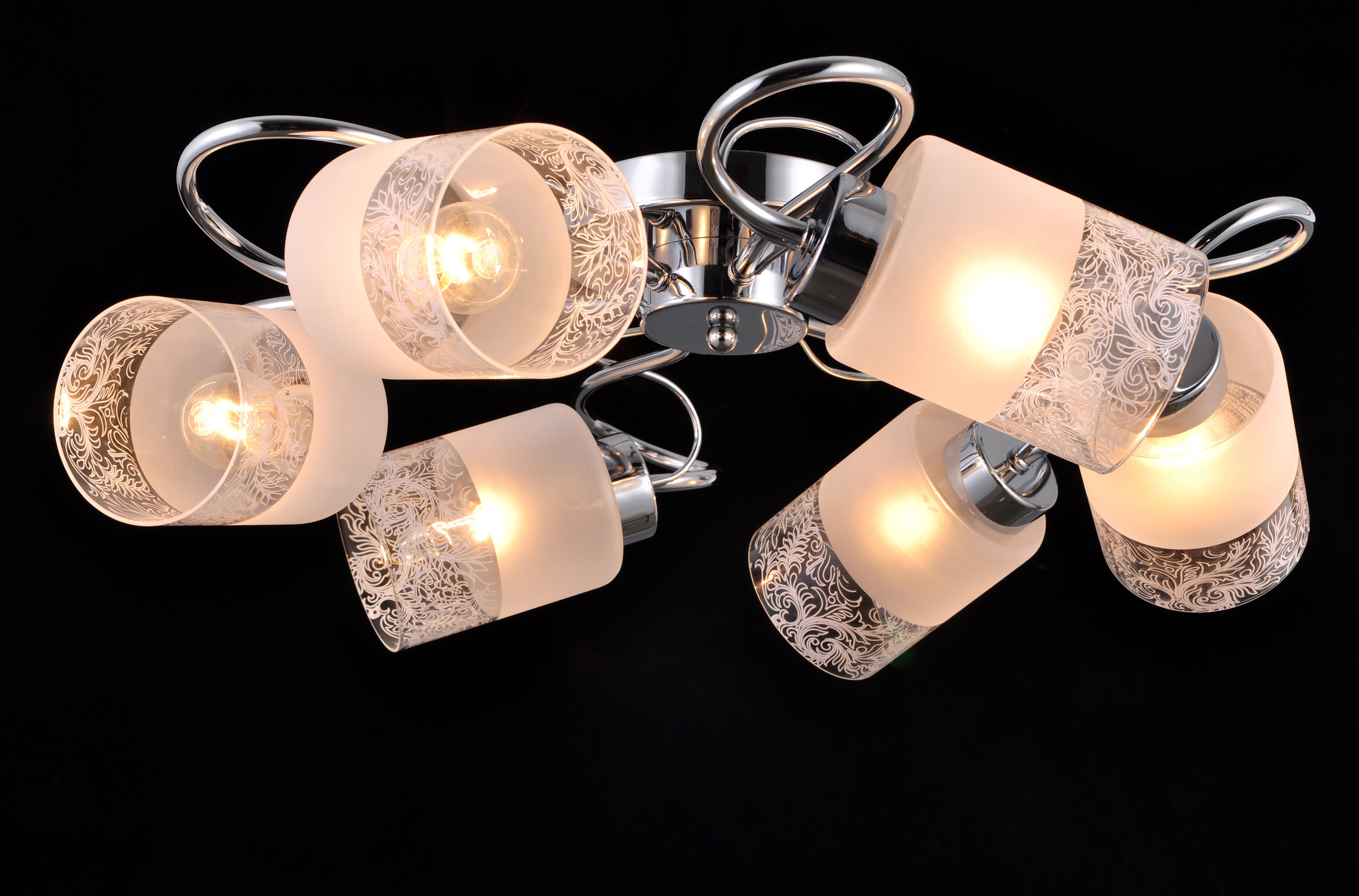 Потолочная люстра Natali Kovaltseva Easy EASY 75087/6C CHROME