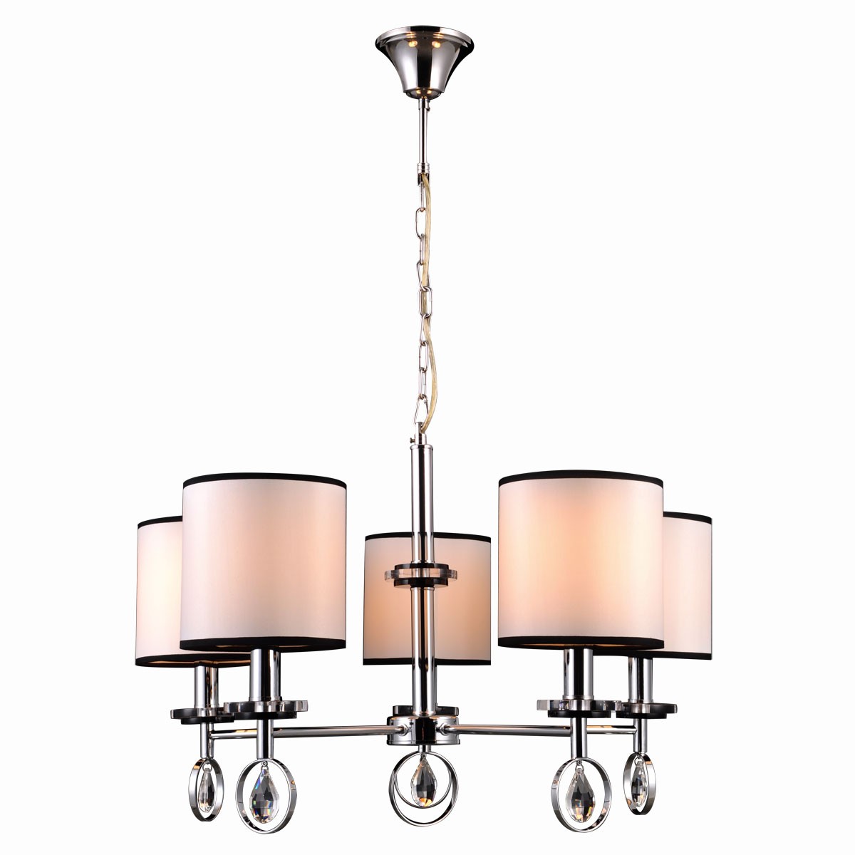 Подвесная люстра Natali Kovaltseva Orleans Orléans 70048-5C CHROME