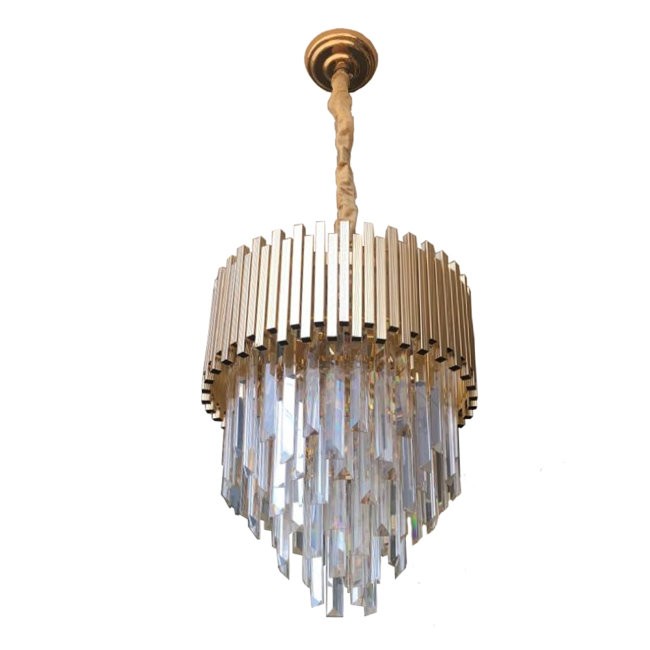 Подвесная хрустальная люстра Роуз Seven Fires SF0003/8P-MGD