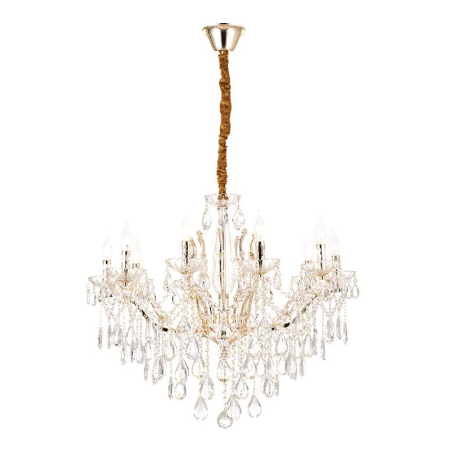 Подвесная люстра Lumien Hall Стефани 0036/10P-SGD