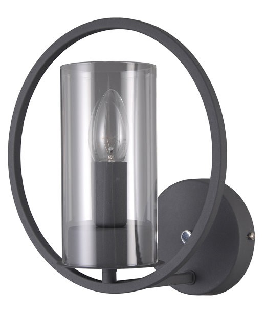 Настенное бра Lumien Hall Олави 3302/1W-SBK-CL