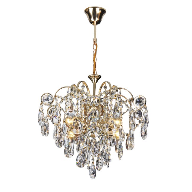 Подвесная хрустальная люстра Эирин Wedo Light 70547.01.01.04