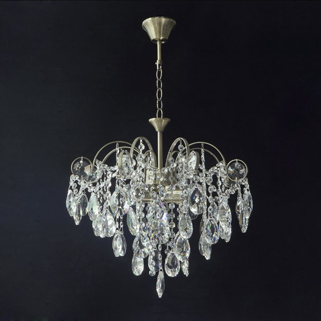 Подвесная хрустальная люстра Эирин Wedo Light 70547.01.05.04