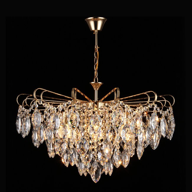 Подвесная хрустальная люстра Латгард Wedo Light 70639.01.01.06