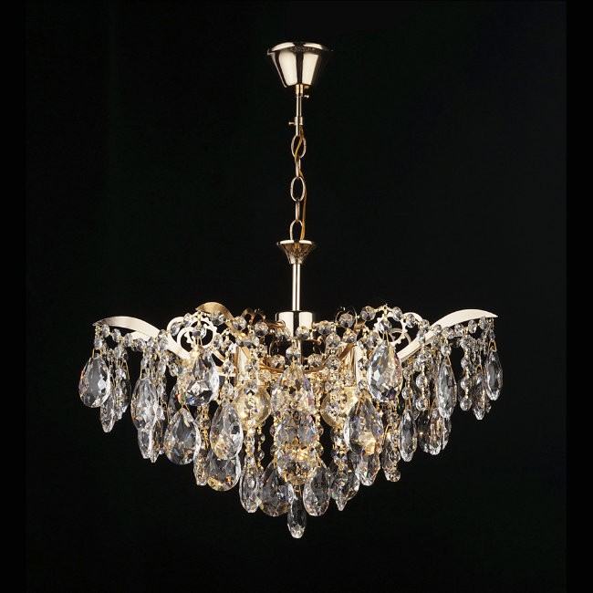 Подвесная хрустальная люстра Джерди Wedo Light 70641.01.01.04