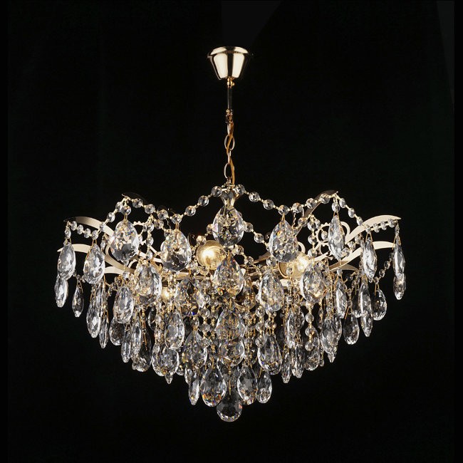 Подвесная хрустальная люстра Джерди Wedo Light 70641.01.01.06