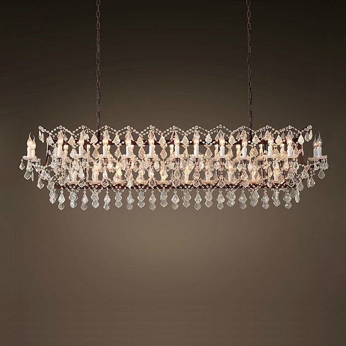 Подвесная хрустальная люстра Rococo L'Arte Luce Luxury L27904