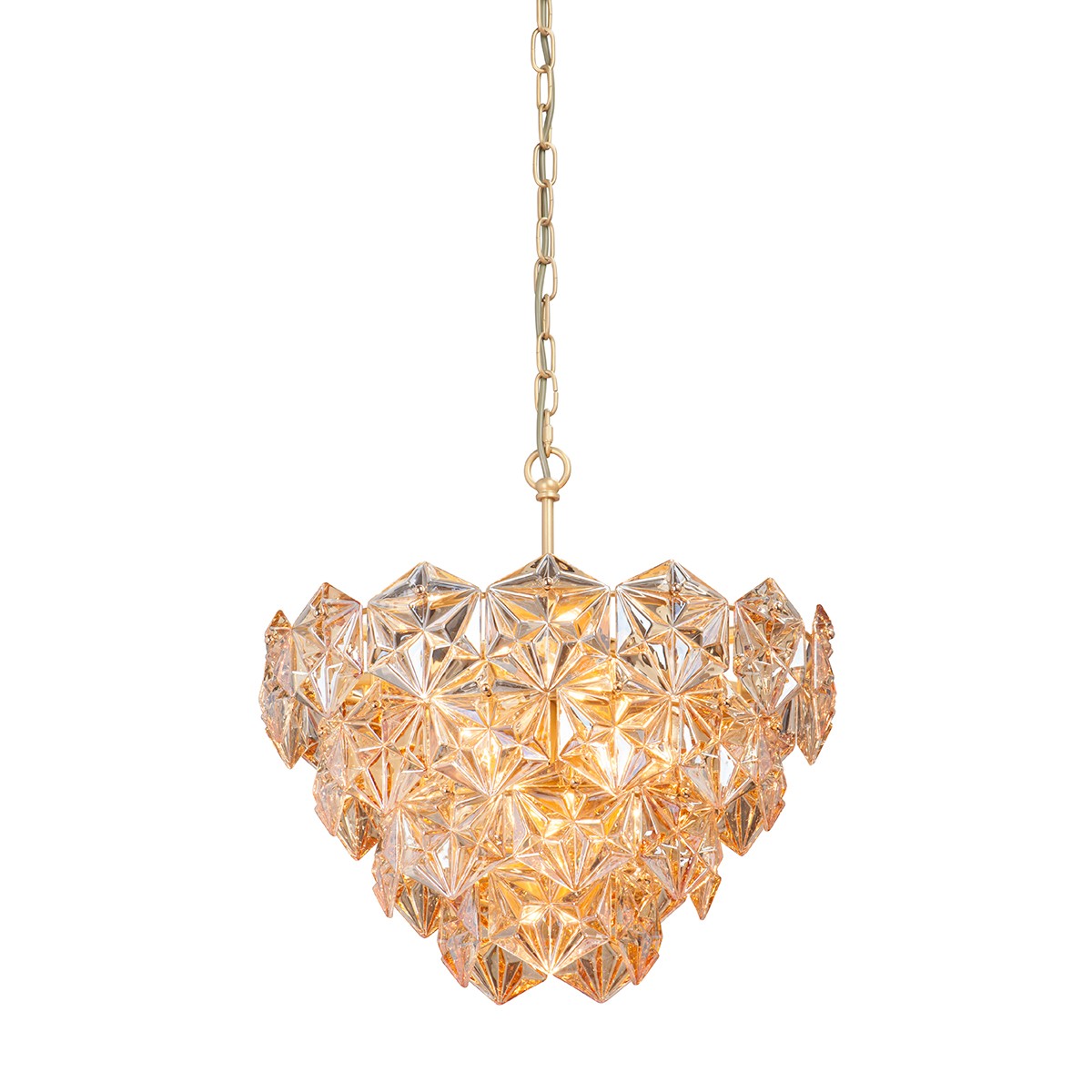 Подвесная хрустальная люстра V5294 Vitaluce V5294-8/6+3+1