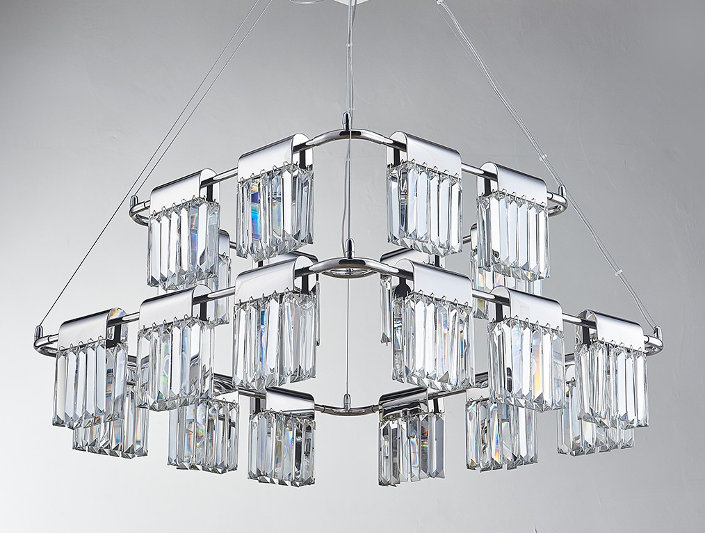 Подвесная люстра Newport 4200 4212+8/C chrome