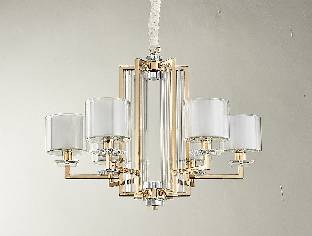 Подвесная люстра Newport 4400 4406+1/C gold