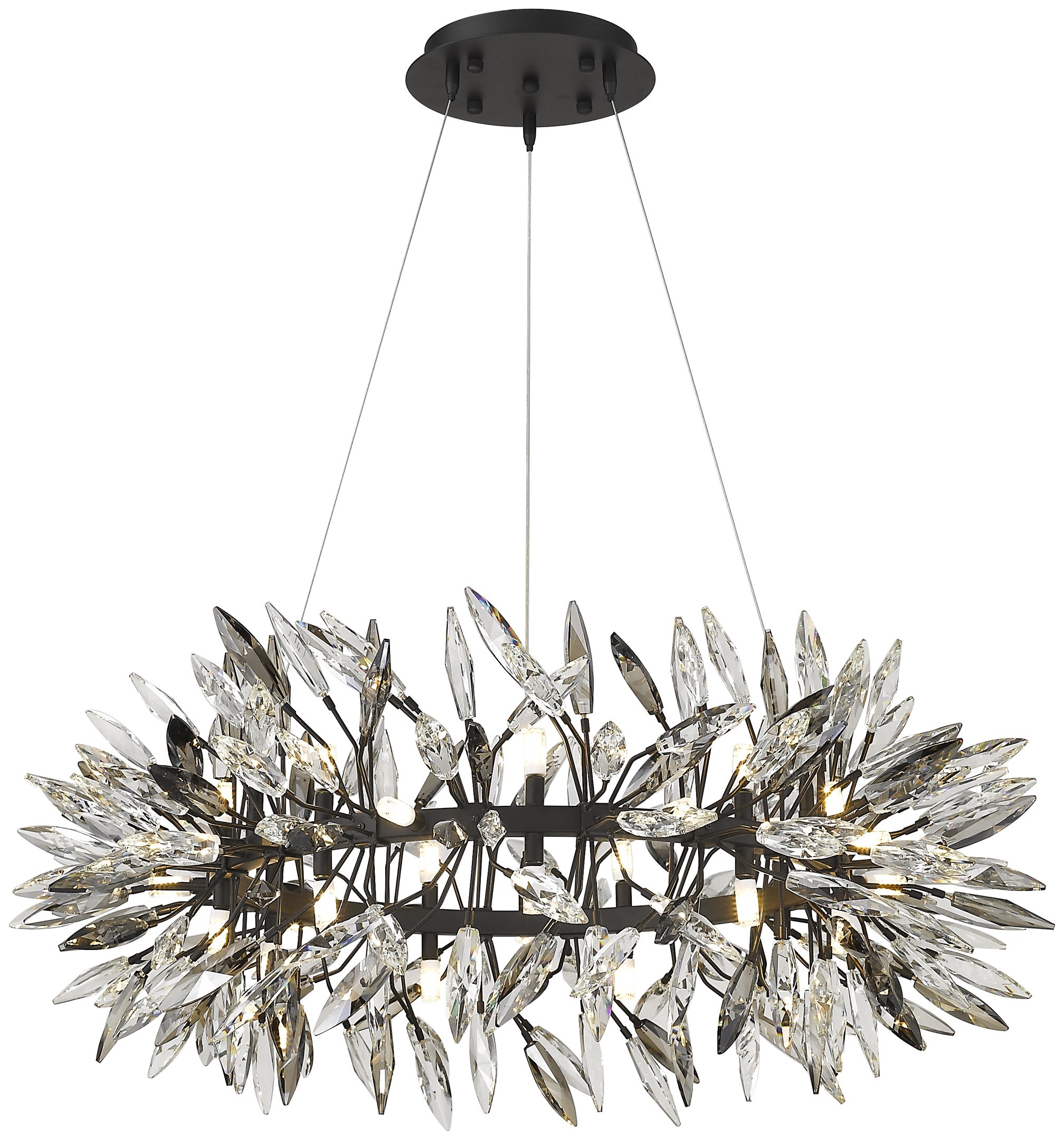 Подвесная хрустальная люстра Florentina Wertmark WE118.27.023