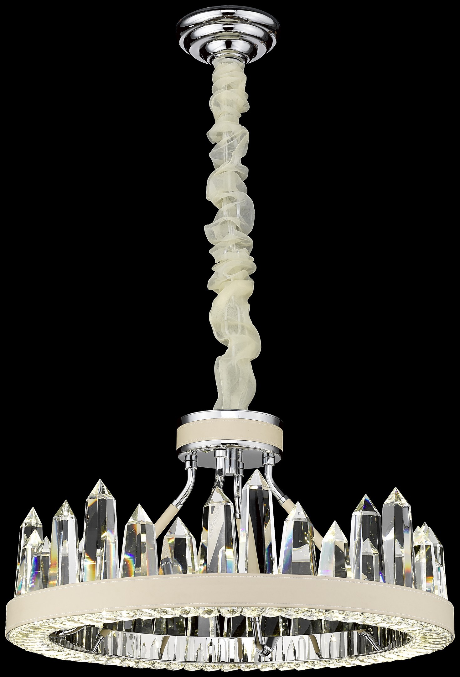 Подвесная хрустальная люстра Leona Wertmark WE456.06.103