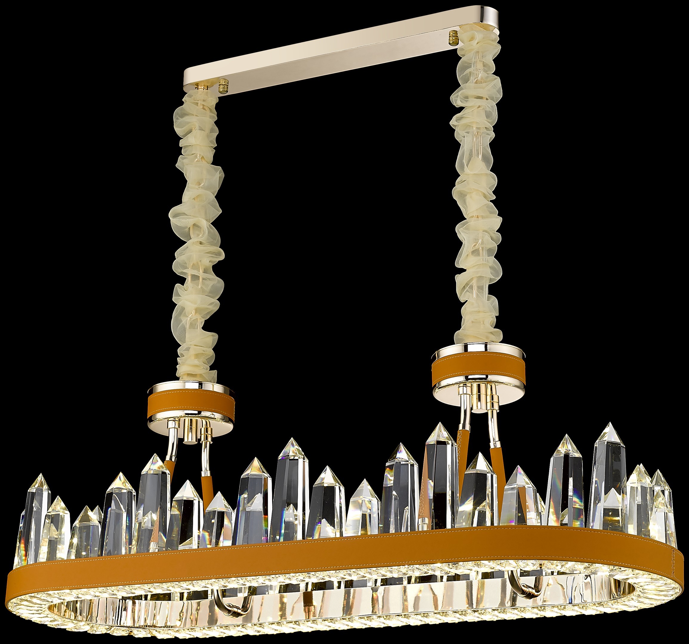 Подвесная хрустальная люстра Leona Wertmark WE456.09.303