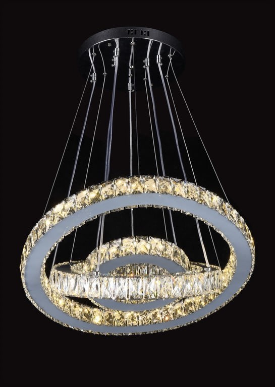 Подвесная хрустальная люстра  Lumina Deco DDP 6797-500