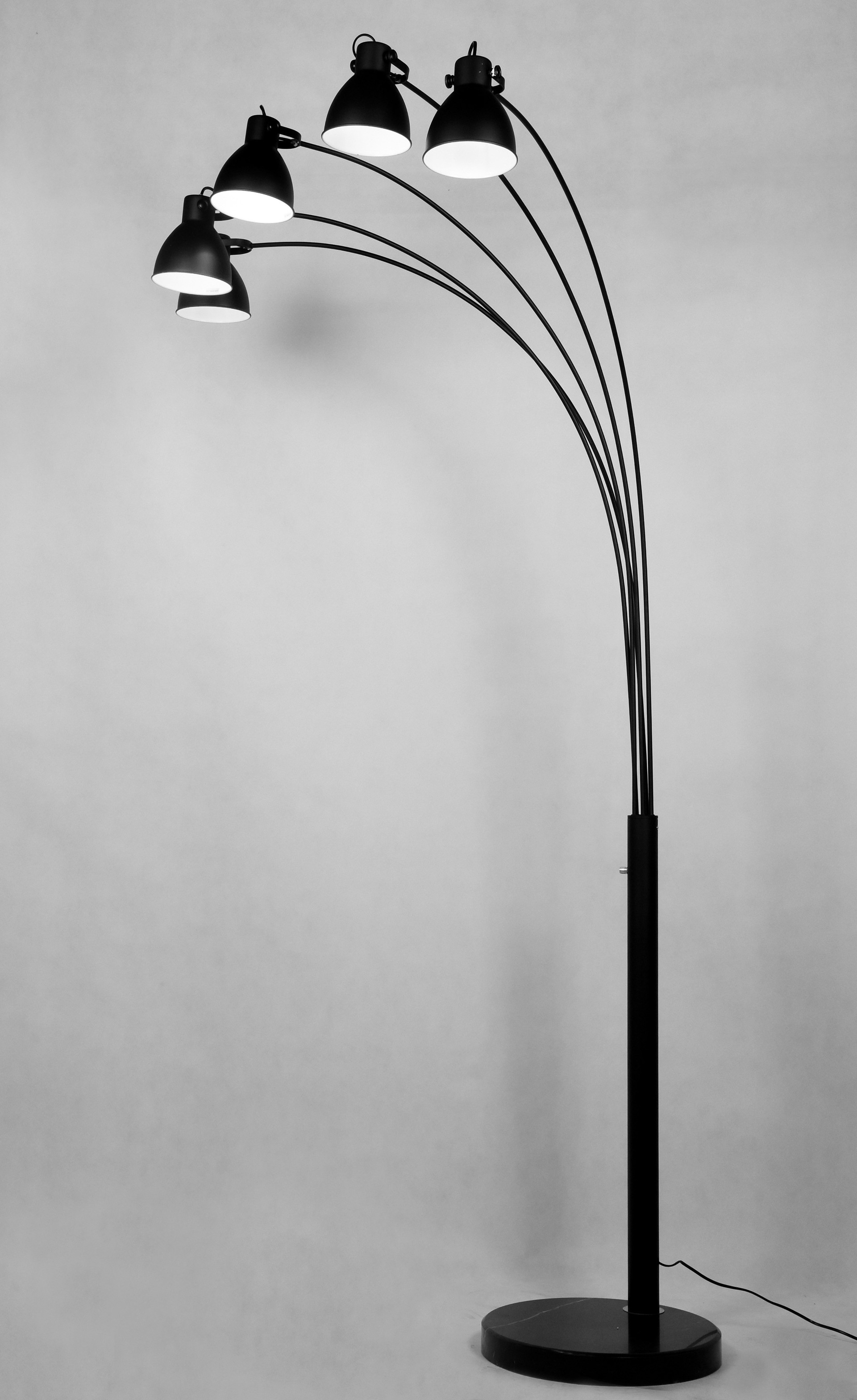 Торшер Lumina Deco Zorba LDF 8801-5 BK