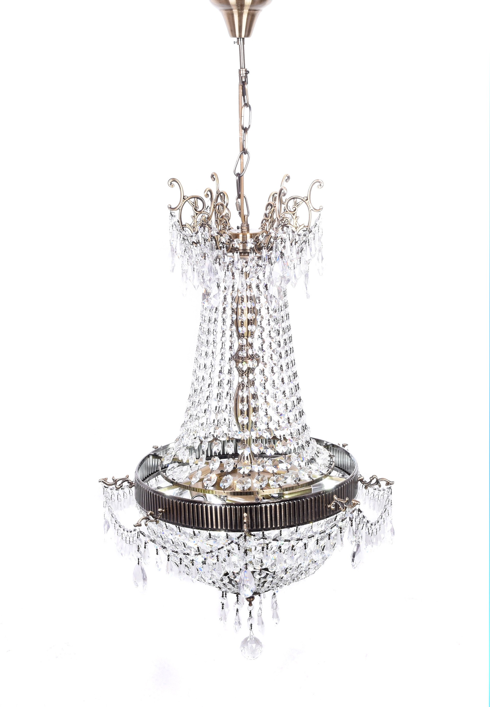 Подвесная хрустальная люстра Montenowa Lumina Deco LDP 10611 MD