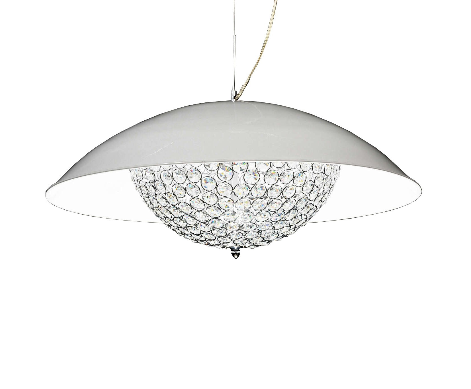 Подвесная люстра Lumina Deco Mezzaluna LDP 1578-9 WT