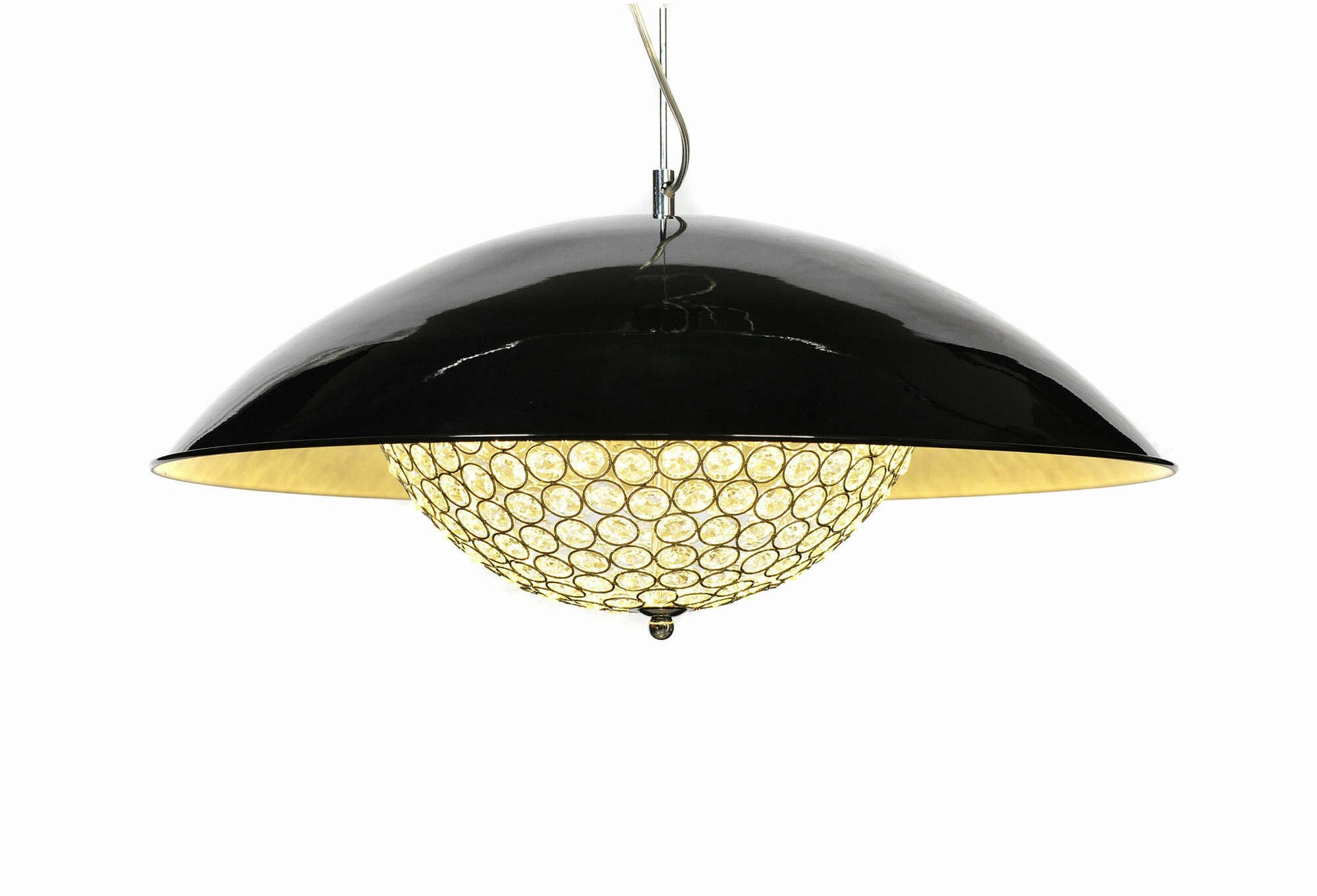 Подвесная люстра Lumina Deco Mezzaluna LDP 1578-9B BK