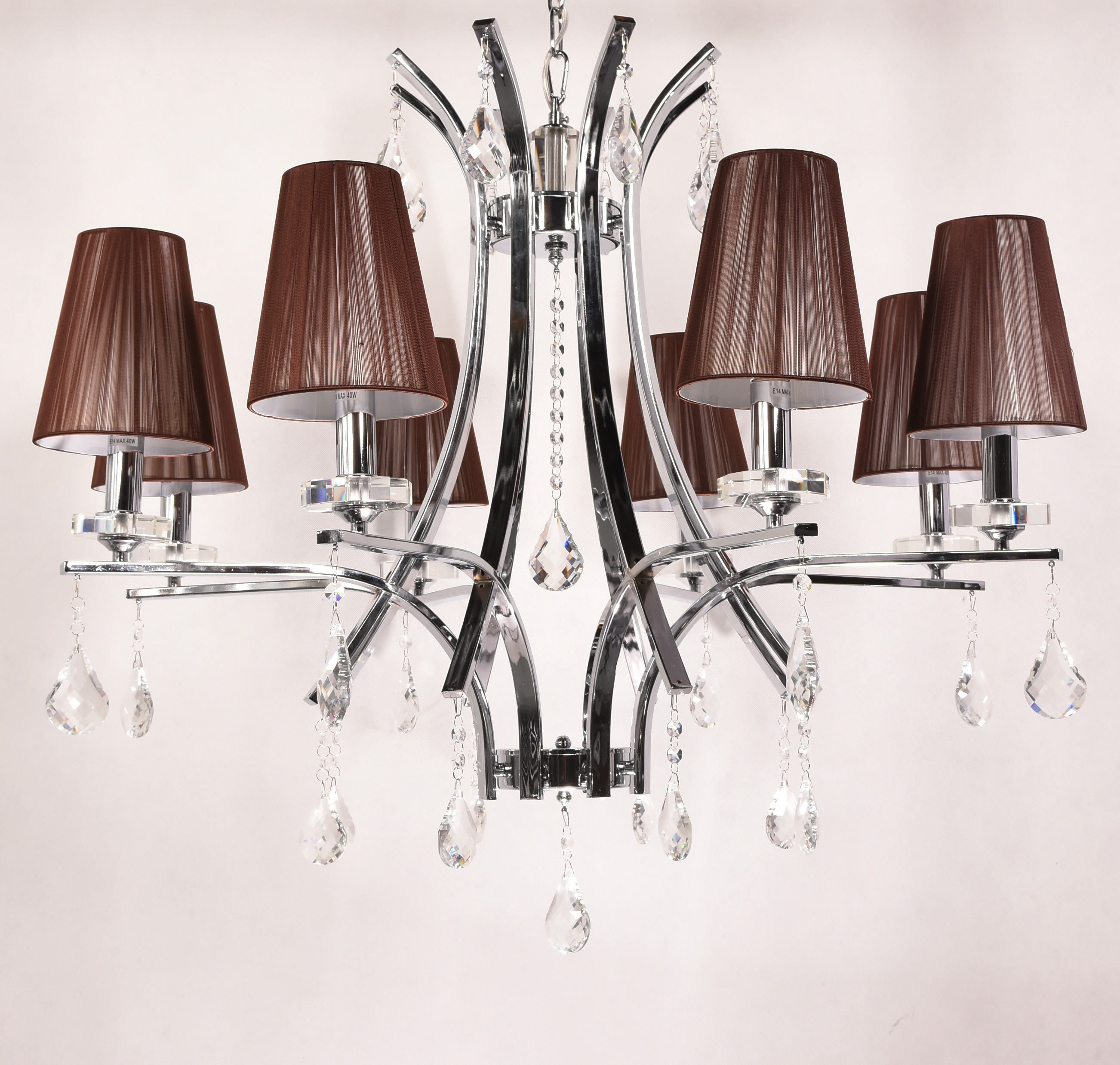 Подвесная люстра Lumina Deco Glamour LDP 66247-8 (WT)