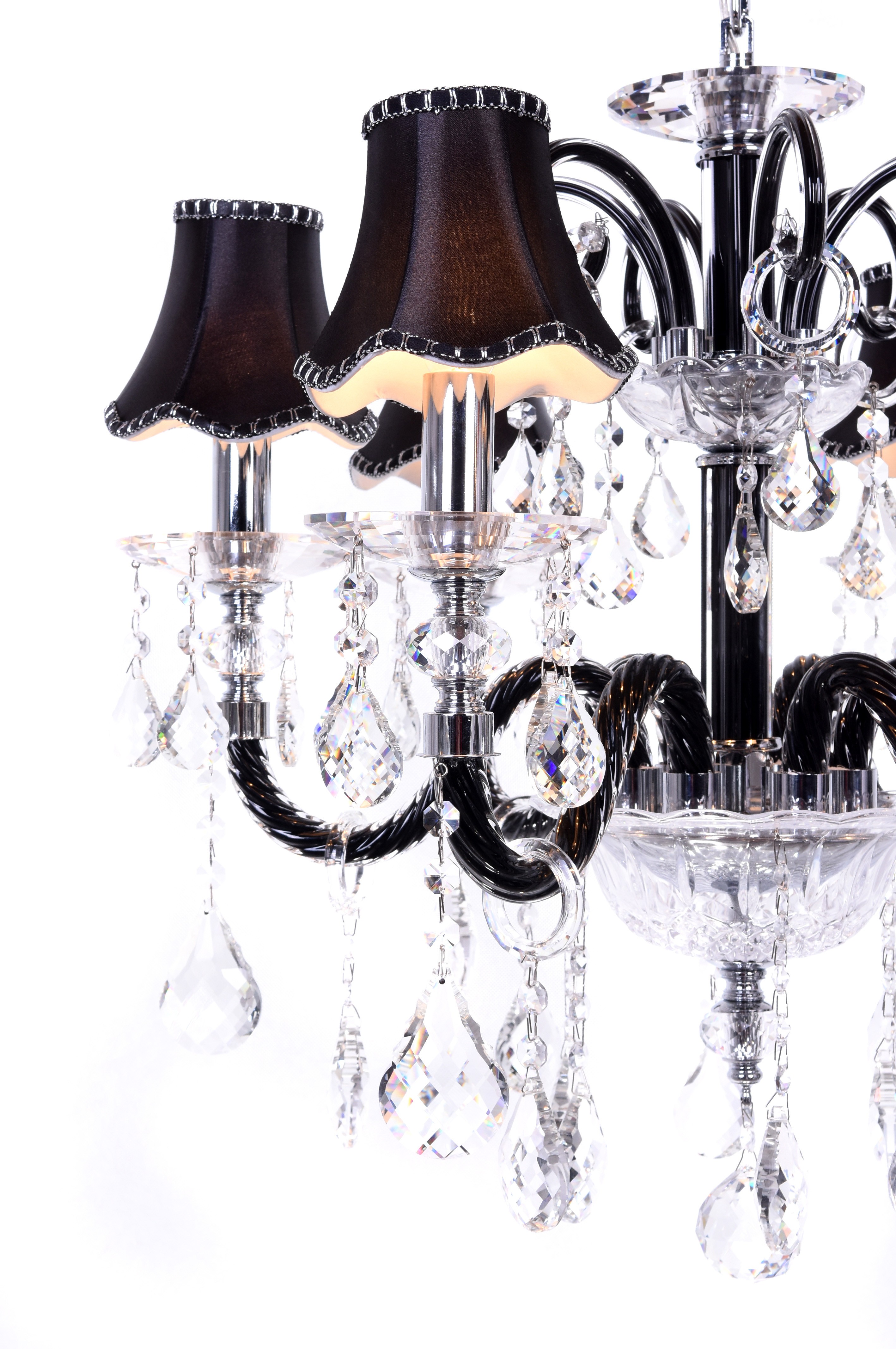 Подвесная люстра Lumina Deco Denica LDP 66249-6 BK