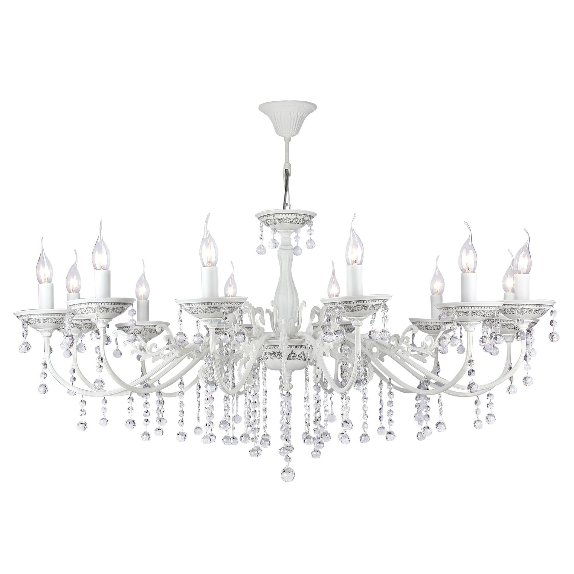 Подвесная хрустальная люстра Bellona Maytoni ARM386-12-W