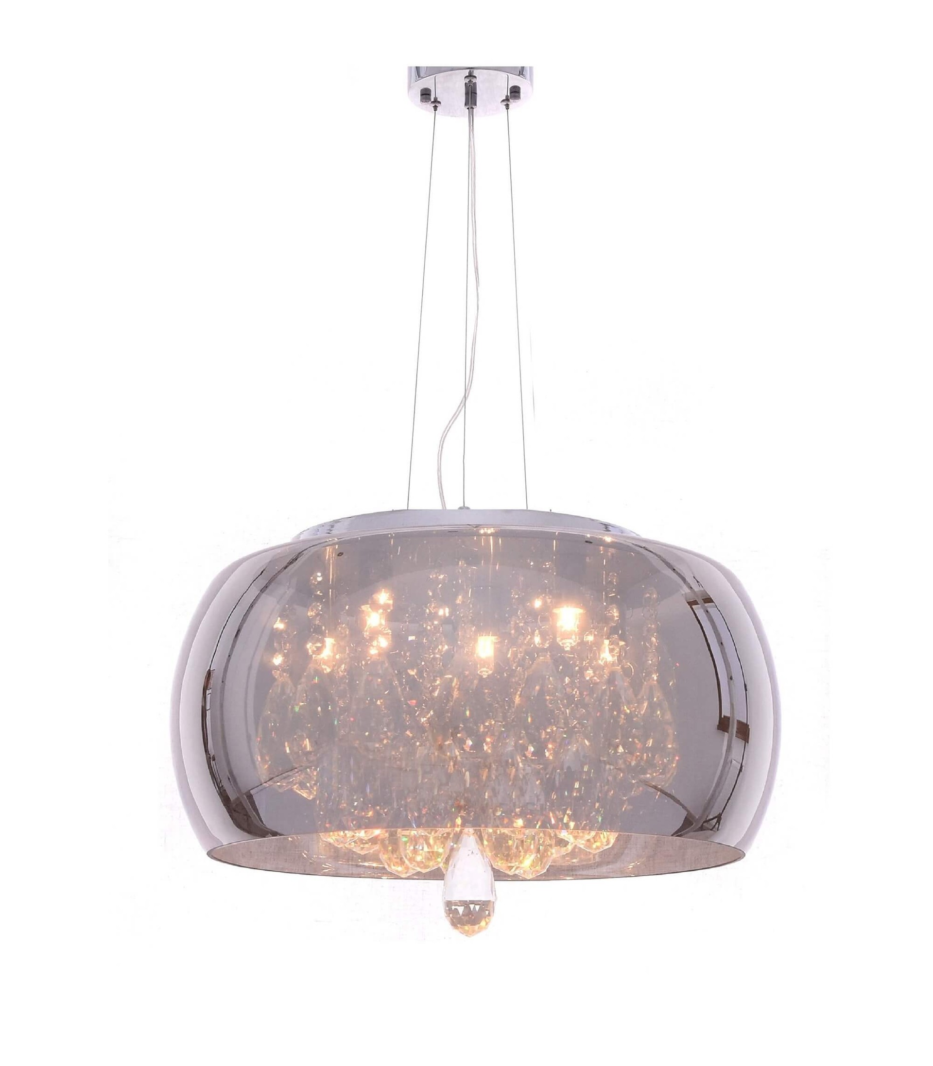 Подвесная хрустальная люстра Tosso Lumina Deco LDP 8066-500 GY